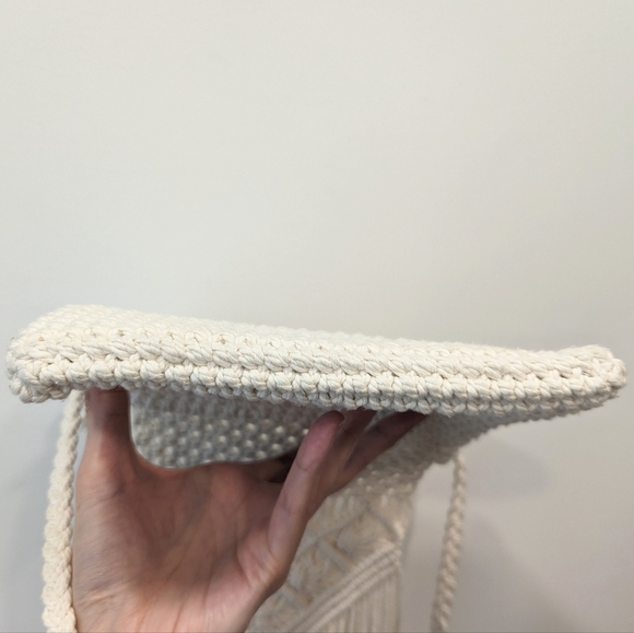 Macrame Crossbody Bag - Picture 4 of 10